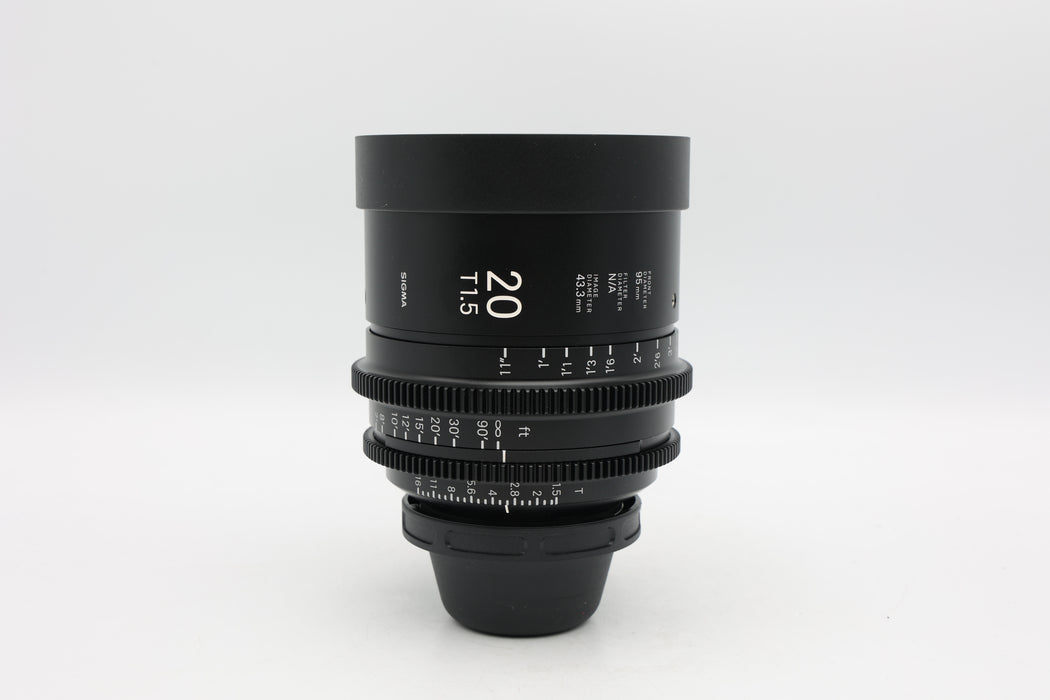 Used Sigma 20mm T1.5 PL Mount (EX)