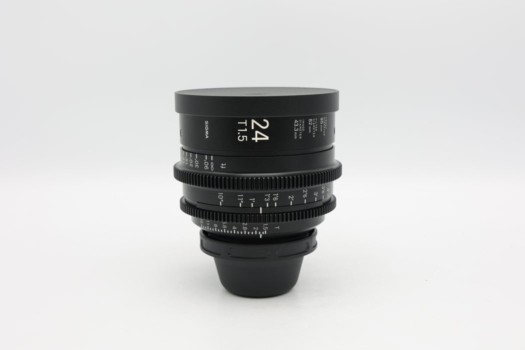 Used Sigma 24mm T1.5 PL Mount (EX)