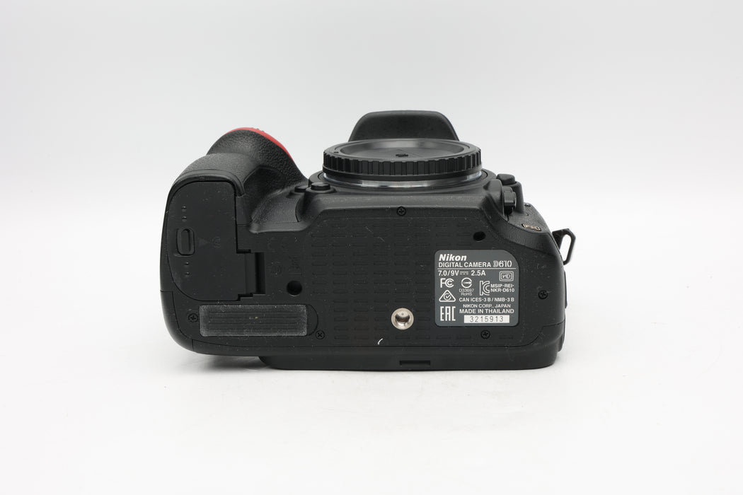 Used Nikon D610 (G)