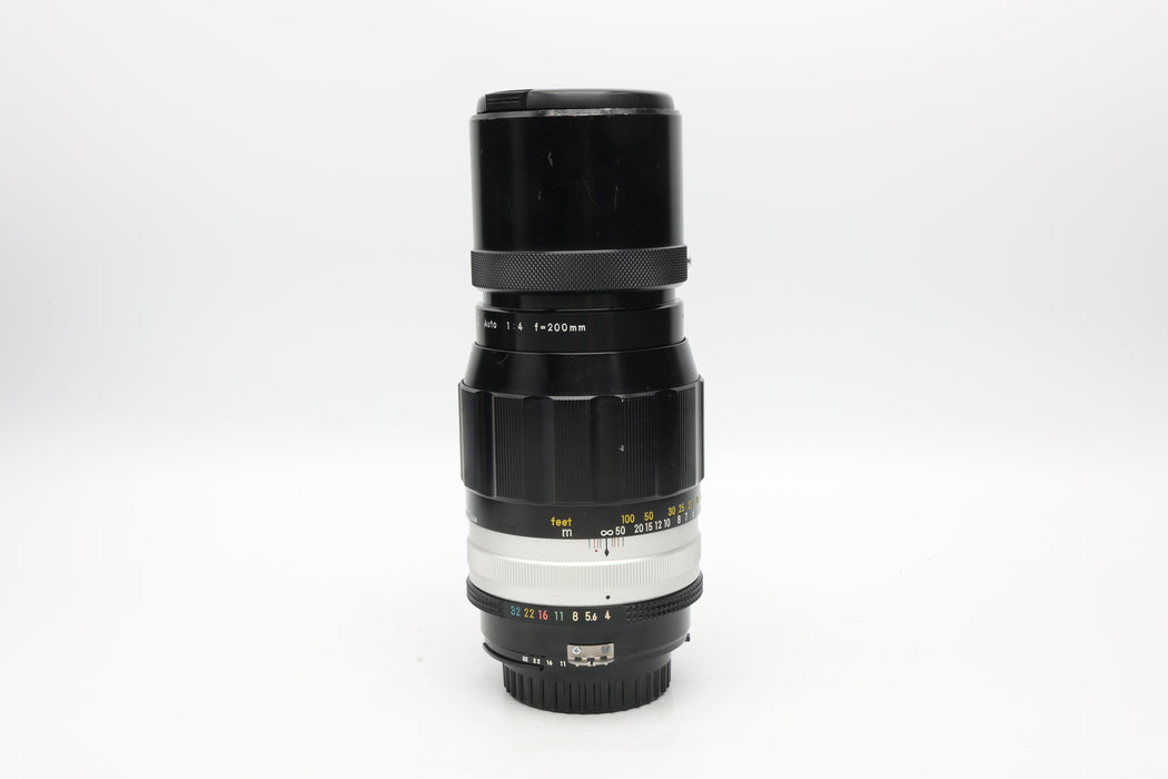 Used Nikon AI'D 200mm F4 Q (F)