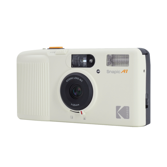 Kodak Snapic A1 35mm Film Camera - Ivory White