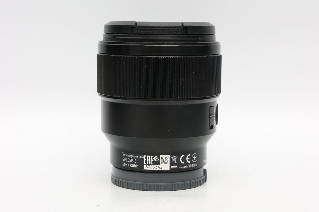 Used Sony FE 85mm f1.8  (G)