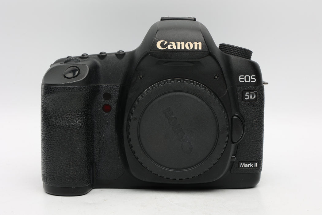 Used Canon 5D Mark II w/ Grip (Fair) Crack in housing