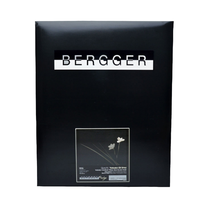 Bergger Prestige Variable CB Warm-Tone Fiber Based Baryta Photographic Paper, Semi-Glossy, 11 x 14" - 25 Sheets