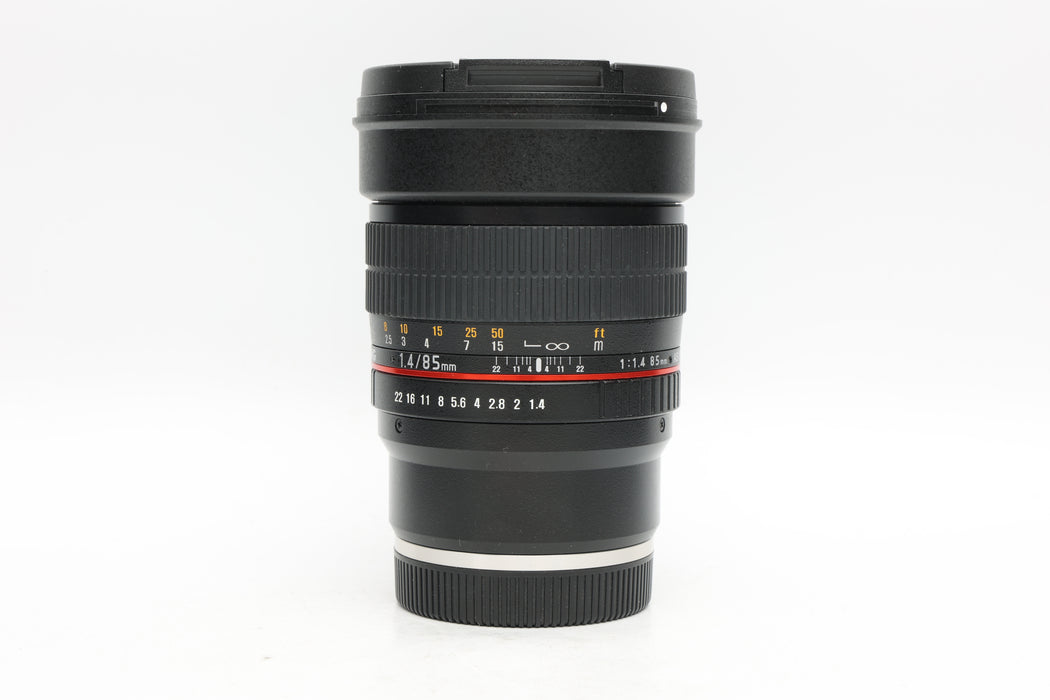 Used Samyang 85mm f1.4 Sony (VG)