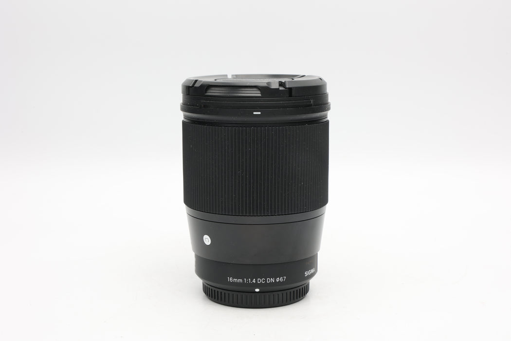 Used Sigma 16mm F1.4 DC DN MFT (EX)