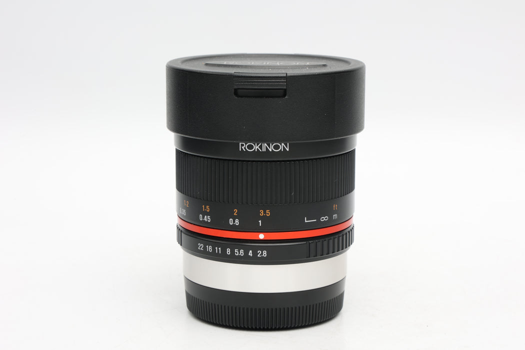 Used Rokinon 8mm F2.8 Fuji (VG)