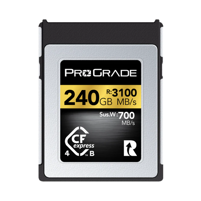 ProGrade Digital 240GB CFexpress Type B 4.0 Gold Memory Card