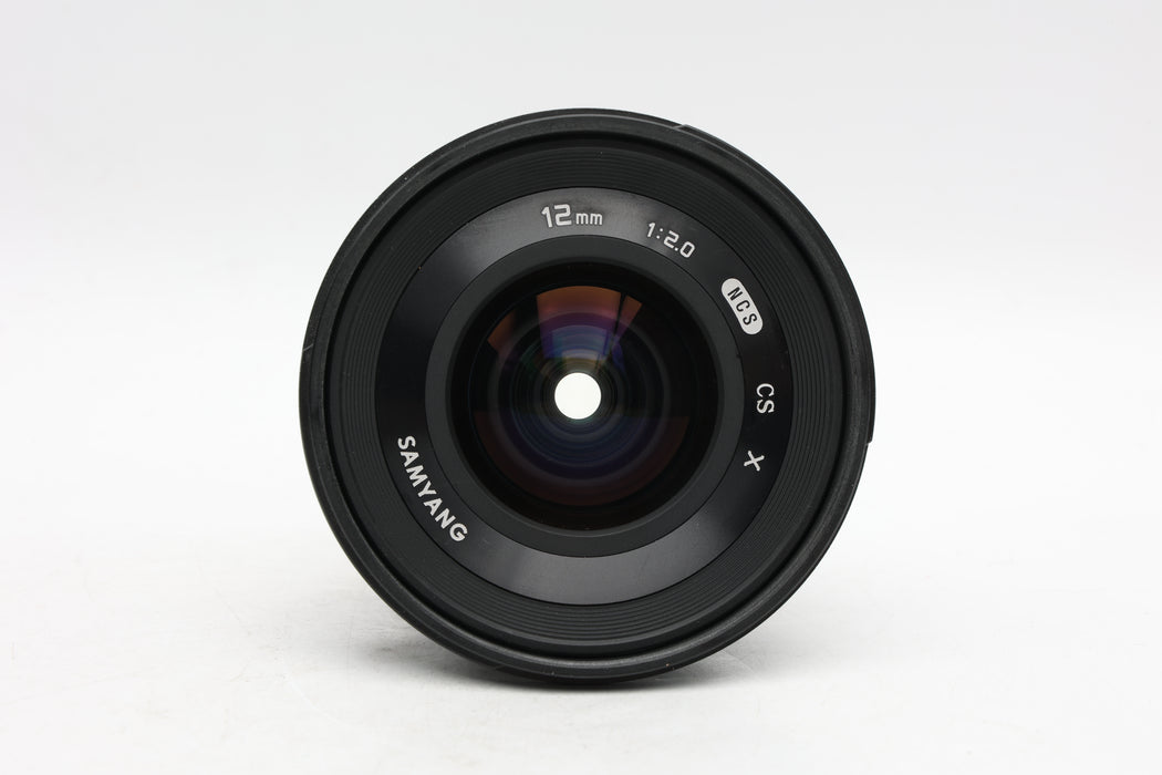 Used Samyang 12mm f2 Fuji (EX)