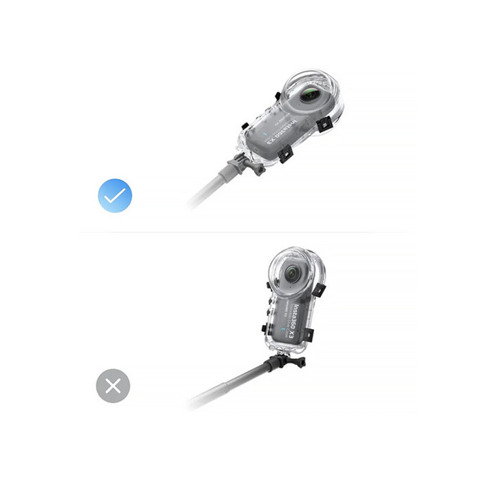 Insta360 X3 360° Action Camera Invisible Dive Kit