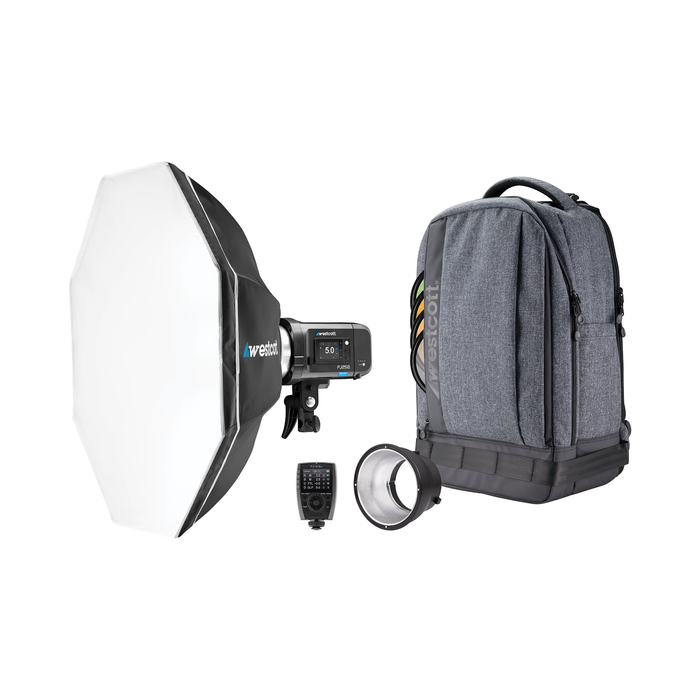 Westcott FJ250 Strobe 1-Light Backpack Kit with FJ-X3 Sony Wireless Trigger