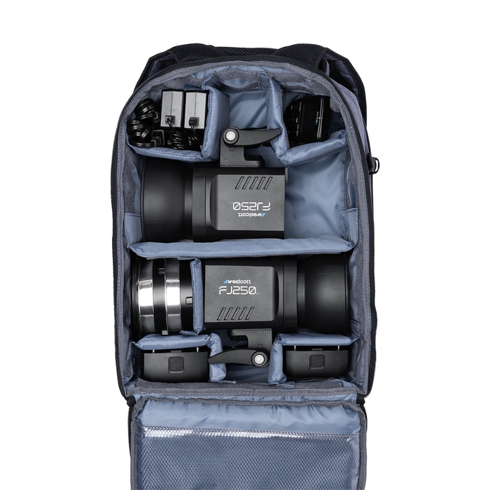 Westcott FJ250 Strobe 2-Light Backpack Kit with FJ-X3 Universal Wireless Trigger