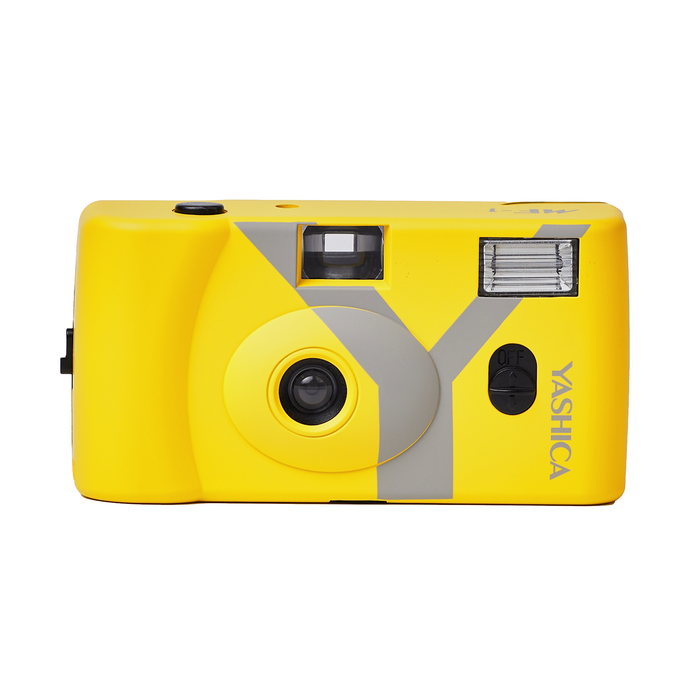 Yashica MF-1Y Snapshot Art 35mm Film Camera - Yellow