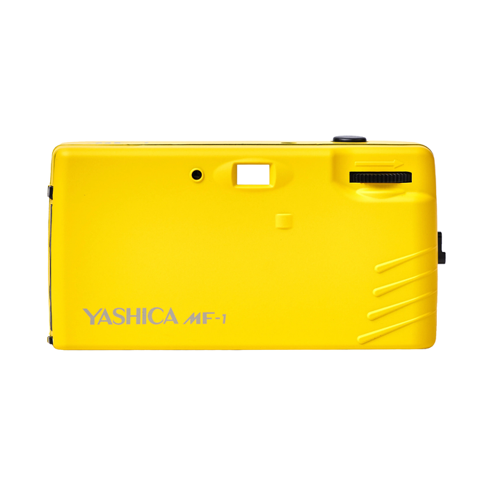 Yashica MF-1Y Snapshot Art 35mm Film Camera - Yellow