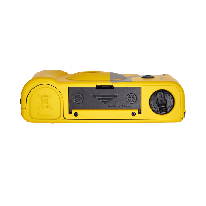 Yashica MF-1Y Snapshot Art 35mm Film Camera - Yellow