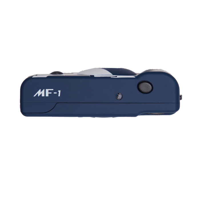 Yashica MF-1Y Snapshot Art 35mm Film Camera - Prussian Blue
