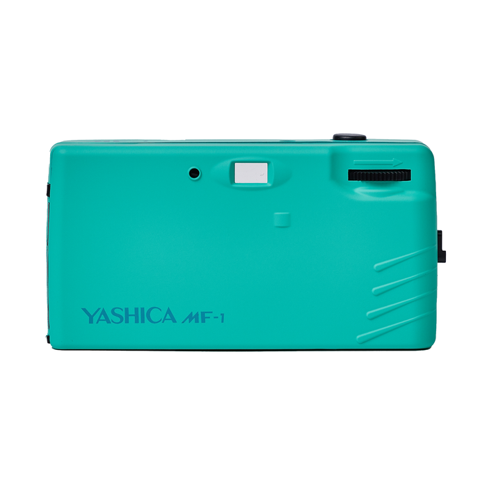 Yashica MF-1Y Snapshot Art 35mm Film Camera - Turquoise