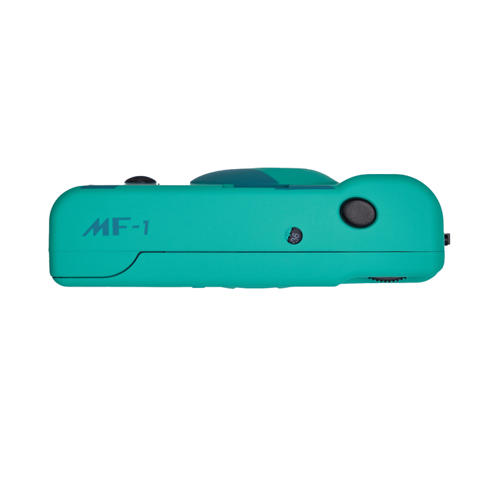 Yashica MF-1Y Snapshot Art 35mm Film Camera - Turquoise