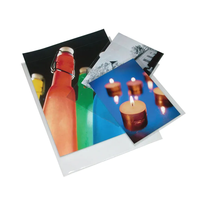 Print File 11×17-6PR Polypropylene Presentation Pocket with 1/16″ Top Lip, 11 × 17" - 25 Pack