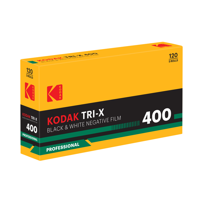 Kodak Eastman Professional TRI-X 400 Black & White Negative - 120 Film, Single Roll