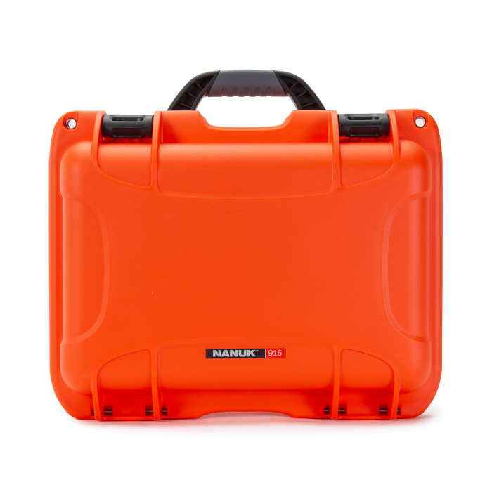 Nanuk 915 Medium-Series Protective Case with Cubed Foam & Lid Foam - Orange