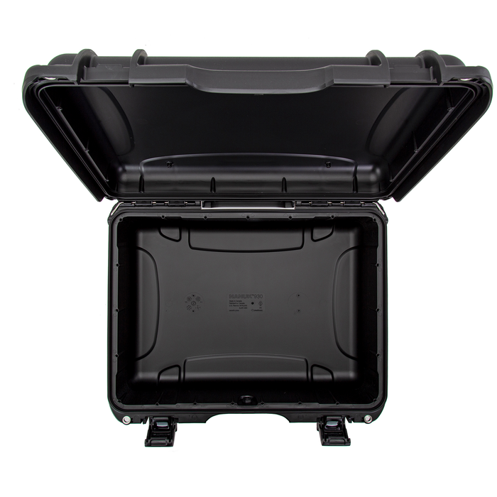 Nanuk 930 Medium-Series Protective Case with Cubed Foam & Lid Foam - Black
