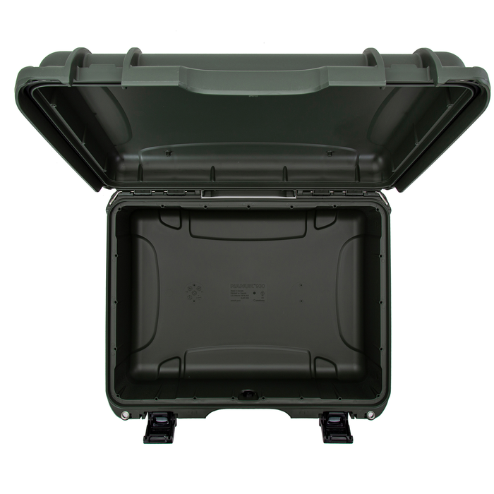 Nanuk 930 Medium-Series Protective Case with Cubed Foam & Lid Foam - Olive