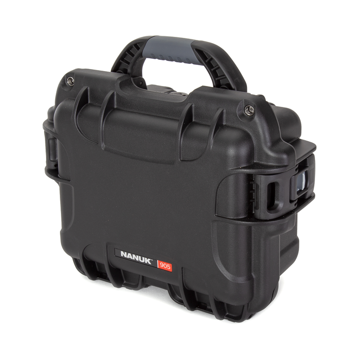 Nanuk 905 Small-Series Protective Case with Cubed Foam & Lid Foam - Black