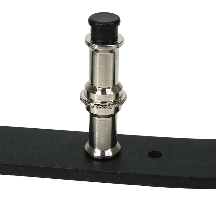 Matthews Back Light Stand 19-52" Black/Metal
