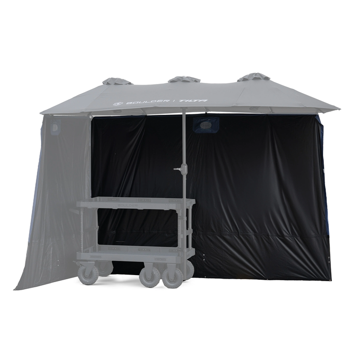 Tilta Sunshade for Boulder Camera Cart Extended Umbrella (4 Panel) - Black