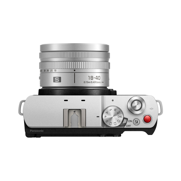 Lumix S9 Full Frame Mirrorless Camera with 18-40mm f/4.5-6.3 Lens Kit - Black & Silver