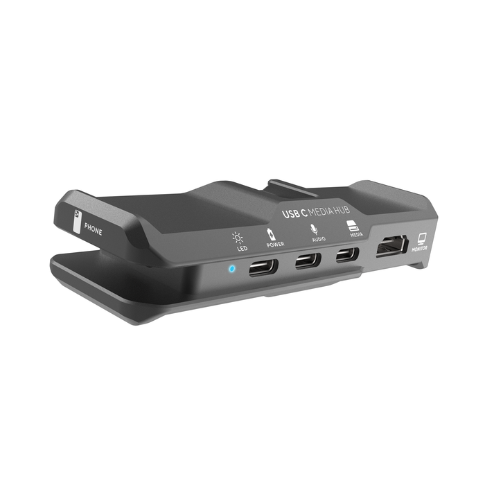 Kondor Blue USB-C Media Hub for iPhone 15/16/17 - Space Gray