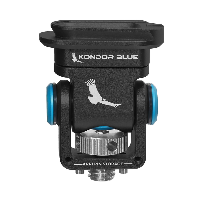 Kondor Blue Mini Lock QR Swivel Tilt Monitor Mount with ARRI Pin (Pan/Tilt) - Raven Black