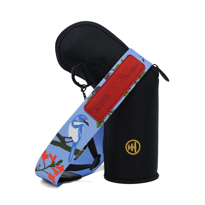 Nocs Provisions x Audubon Lite View Issue 9-27x56 Spotting Scope Bundle with Strap - Audubon Florida Scrub Jay (Limited-Edition)