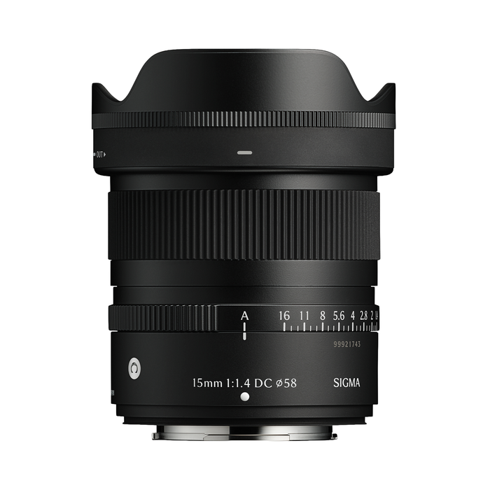 Sigma 15mm f/1.4 DC Contemporary Lens - Fujifilm X Mount