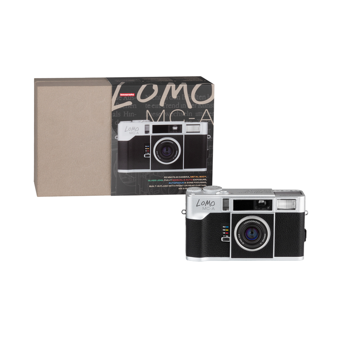 Lomography Lomo MC-A 35mm Film Camera - Silver