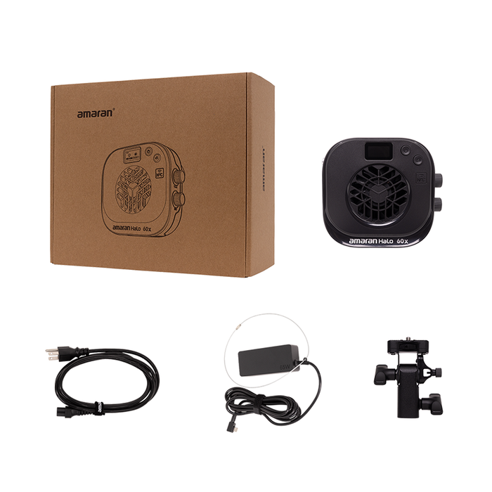 Amaran Halo 60x Bi-Color COB Light (63W)