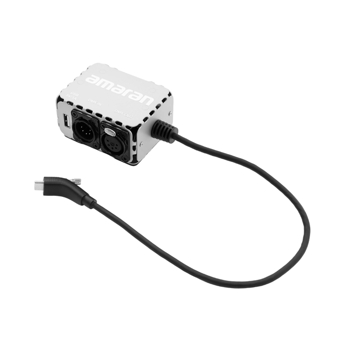 Amaran USB-C to 5-Pin DMX In & Out Adapter