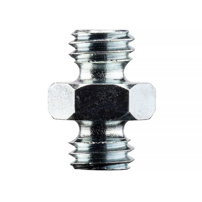 Manfrotto 125 Short Adapter Spigot with 3/8" & 3/8" Screws