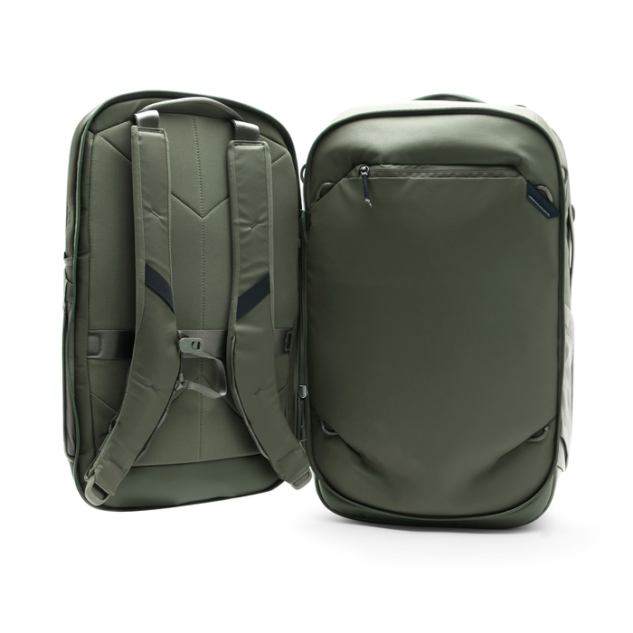 Peak Design Travel 2-in-1 40L Backpack (Base Pack & Attached Daypack) - Sage