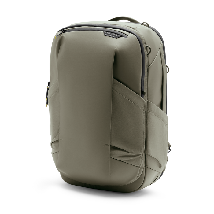 Peak Design Travel 2-in-1 40L Backpack (Base Pack & Attached Daypack) - Stone