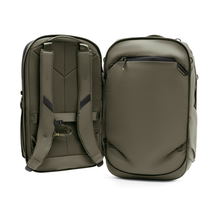 Peak Design Travel 2-in-1 40L Backpack (Base Pack & Attached Daypack) - Stone