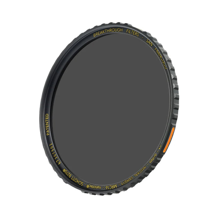 Breakthrough Photography 67mm X4 Solid Neutral Density 0.9 Filter - 3 Stop
