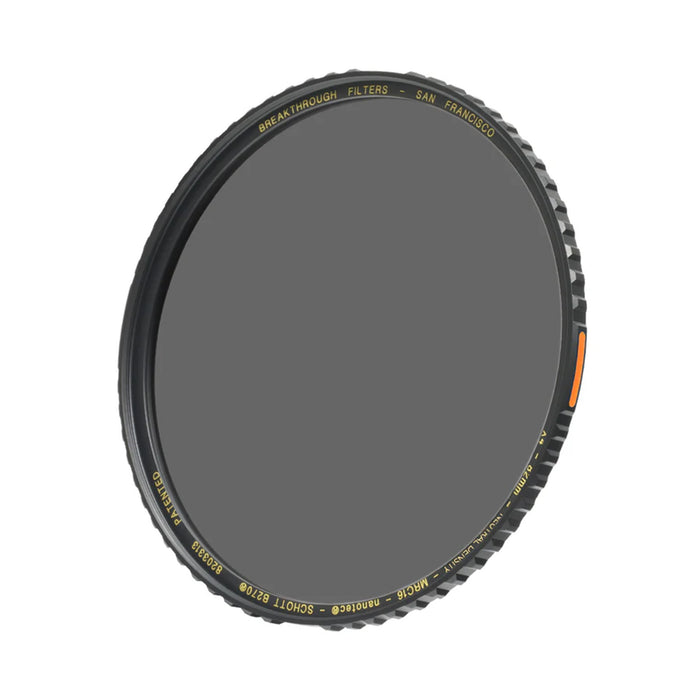 Breakthrough Photography 82mm X4 Solid Neutral Density 0.9 Filter - 3 Stop