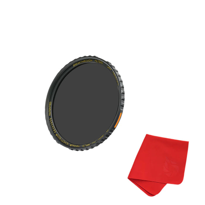 Breakthrough Photography 49mm X4 Solid Neutral Density 1.8 Filter - 6 Stop