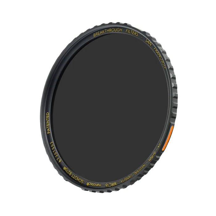 Breakthrough Photography 67mm X4 Solid Neutral Density 1.8 Filter - 6 Stop