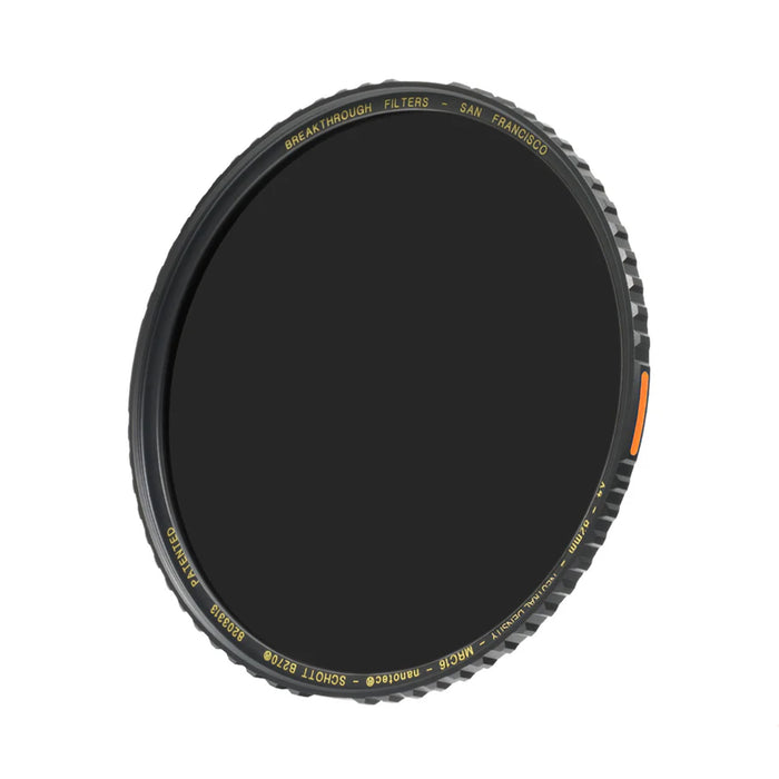 Breakthrough Photography 82mm X4 Solid Neutral Density 3.0 Filter - 10 Stop