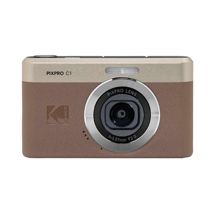 Kodak PIXPRO C1 Compact Digital Camera - Brown