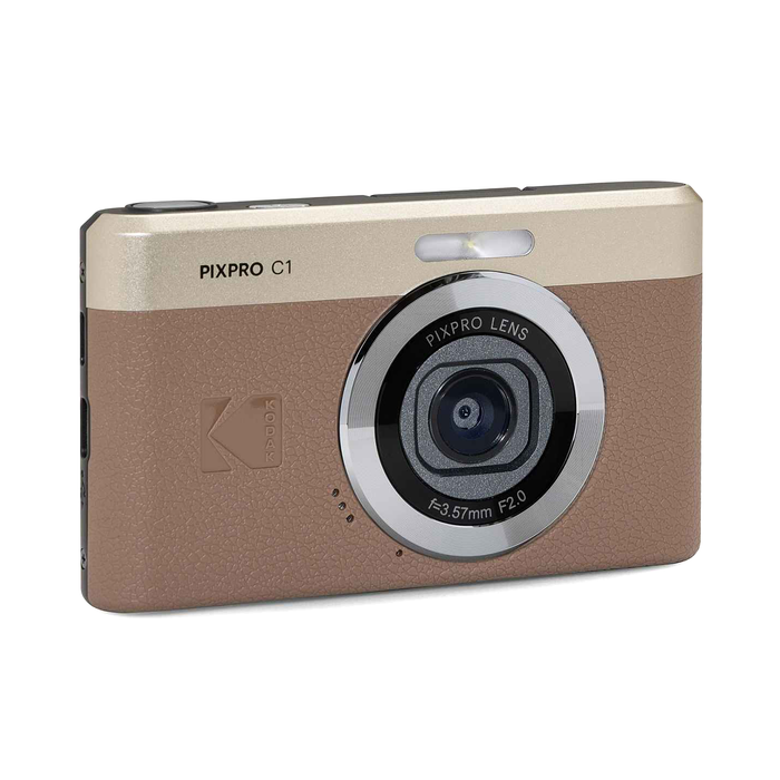 Kodak PIXPRO C1 Compact Digital Camera - Brown