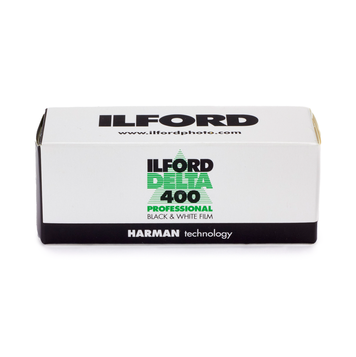 Ilford Delta 400 Professional Black & White Negative - 120 Film, Single Roll